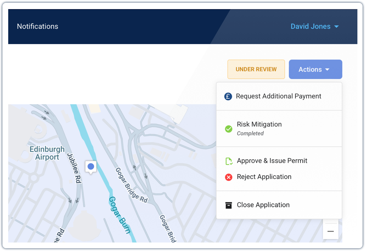 Permit Issuing, Rescinding & Extending